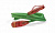 Патч-корд U/UTP Cat.5е LSZH 0.15 м зеленый, Hyperline PC-LPM-UTP-RJ45-RJ45-C5e-0.15M-LSZH-GN