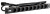 PDU 9 розеток DIN49440 (нем. cтанд.) 1U, шнур 2м вилка DIN49441 (нем. станд.), профиль из ПВХ, черный
