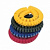519514 Маркировка кабеля (кольцо) KEB 1 (0,5...1,5 мм.кв.), без надписей, (желтый), (уп. 500 шт.)